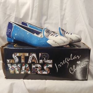 R2-D2 Irregular Choice Star Wars Flats new in box